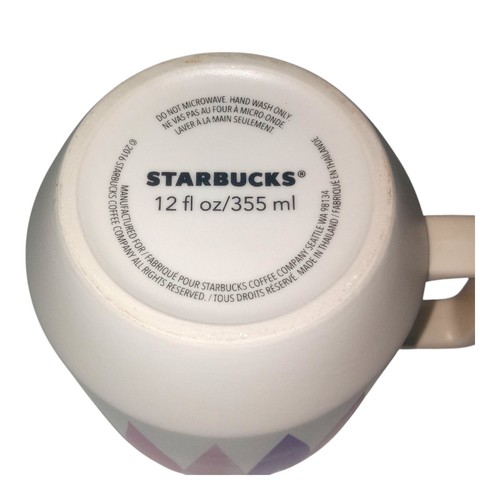 Starbucks Hearts Arrow Coffee Cup 12 oz Mug 2016 - Picture 2 of 8