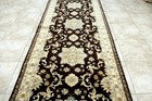 14X4 SPECTACULAR MINT HAND KNOTTED VEGETABL DYE 300KPSI WOOL TABRIZZ RUG RUNNER — photo 6