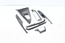 BMW F06 F12 640i 650i 12-18 Konsole Zierleisten Set Poplar Grain OEM