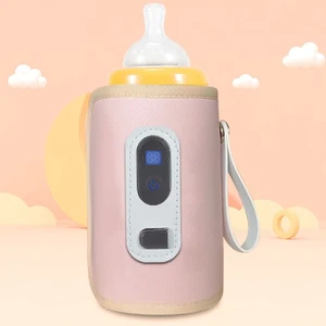 (Roseate)RIZGHWOY LCD Afficher le sac de chauffe-bouteille de lait 5 Température de vitesse