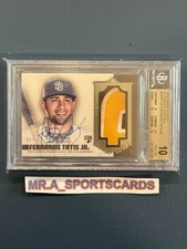2019 Fernando Tatis Jr. Dynasty BGS 10/10 Pop 1 Dirty Patch Only BGS 10 