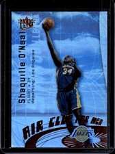 2000-01 Fleer Ultra Shaquille O'Neal Air Club for Men Platinum #11 Lakers