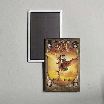 The Extraordinary Adventures of Adèle Blanc-Sec Mini Movie Poster Fridge Magnet
