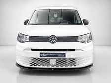 FRONT SPLITTER V.2 VOLKSWAGEN CADDY MK5 (2021-) ABS GLOSS BLACK