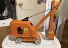 VINTAGE ORIGINAL  50'S STATE HI-WAY DEPT STEAM SHOVEL  PRESSED STEEL