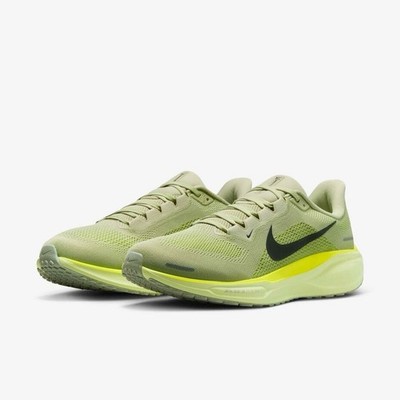 Nike Air Zoom Pegasus 41 \'Olive Aura Volt\' FD2722-303 size 10.5 READ DS Nike Air Zoom Pegasus 41 Olive Aura Volt White FD2722-303  main image 3