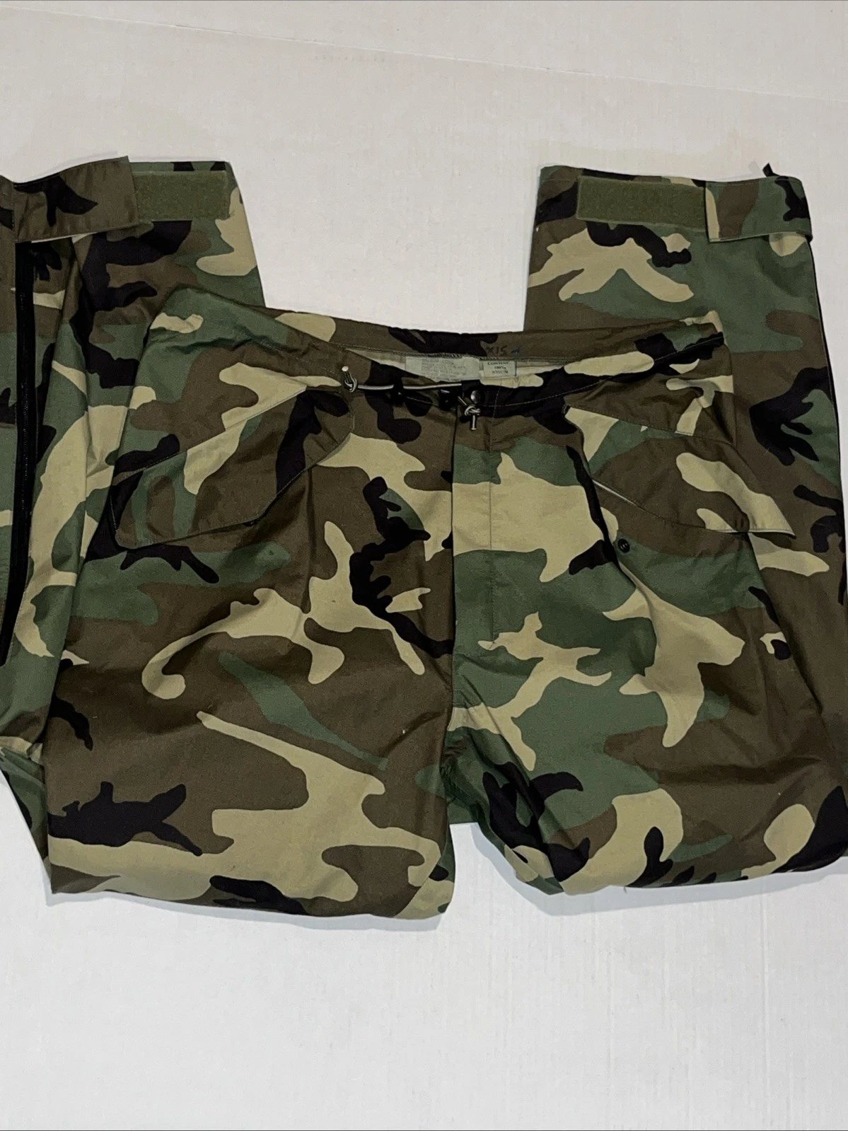 Military Cold Weather Trousers Men's Medium-Long, Camo Gore-Tex