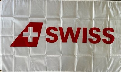 Swiss Fahne Flugzeug Swissair Grounding Boeing Flughafen
