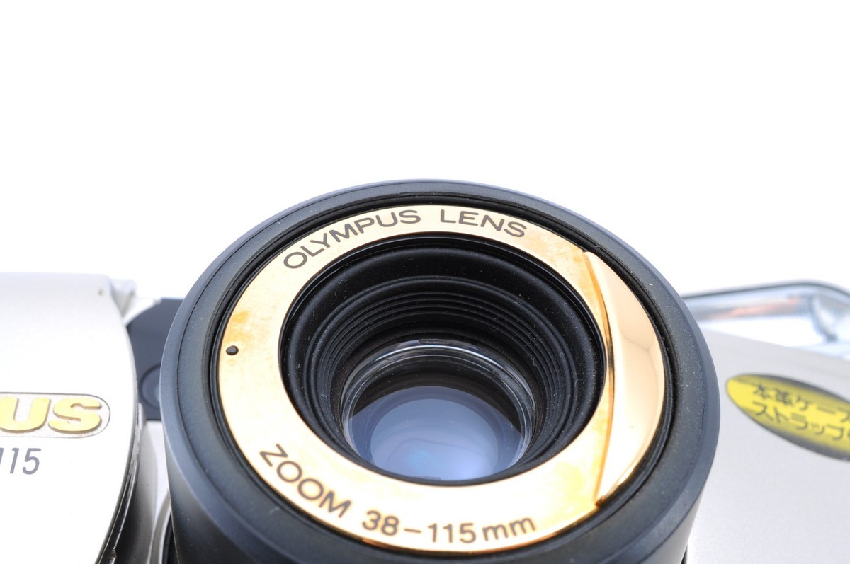 【完動品 美品】OLYMPUS μ【mju:】ZOOM 115 DELUXE OLYMPUS μ mju ZOOM 115 DELUXE point＆shoot Film Camera From