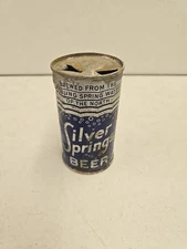 Vintage Star Brewery Vancouver WA Silver Springs Flat Top OI IRTP Beer Can