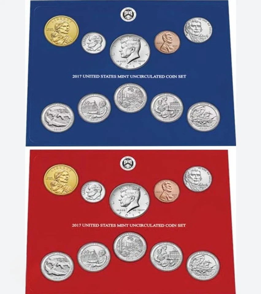 2017 P + D UNITED STATES ORIGINAL GOVERNMENT 20 COIN SET CH BU LOT 0335 - Image 2 of 4