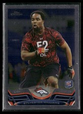 2013 Topps Chrome RC #145 Sylvester Williams Denver Broncos