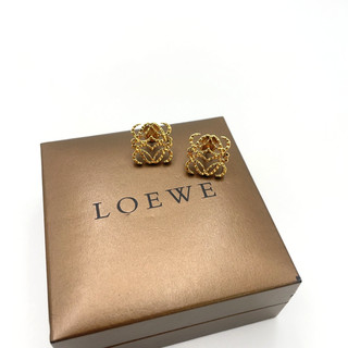 Orecchini anagramma Loewe originali GD CON SCATOLA BA120352