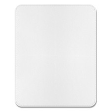 Hsxnam Leather Mouse Pad, Office Mat Rectangular 9.8" x 7.9" , White
