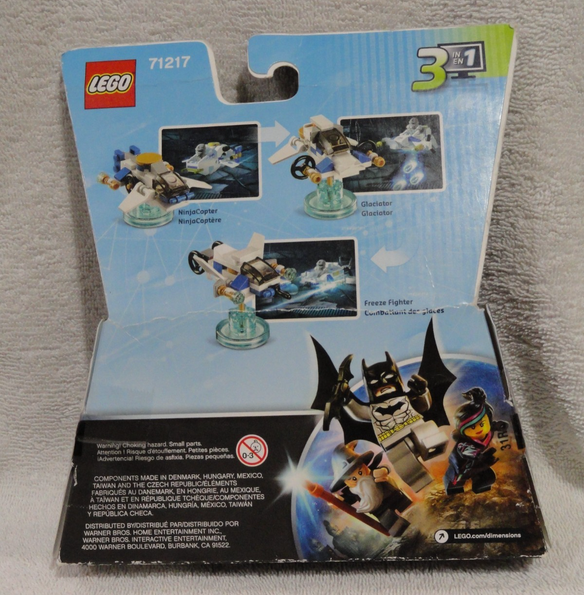 Lego Dimensions Ninjago Zane Ninjacopter Fun Pack 71217 RETIRED