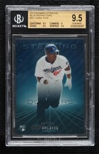 2013 Bowman Sterling Blue Refractor /25 Yasiel Puig #32 BGS 9.5 GEM MINT e8i