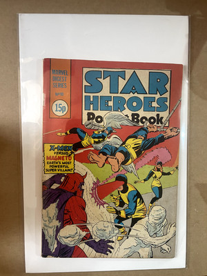 1980 Star Heroes, Pocketbook, Marvel Digest Series, #10 X-Men