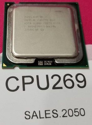 CPU269 - Intel Core 2 Duo E6320 1.86GHz LGA775 CPU Processor SLA4U