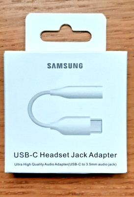 Samsung USB Typ C auf 3,5 mm Aux-Adapter Typ-C-Buchse Audio-Kopfhörerkabel