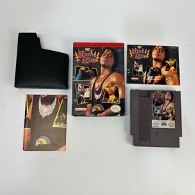 WWF King Of The Ring Nintendo Entertainment System NES Game CIB w/ Poster