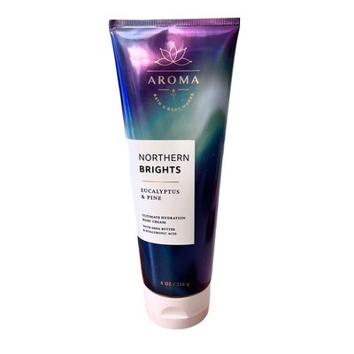 Bath & Body Works Northern Brights Eucalyptus Pine Body Cream Retired