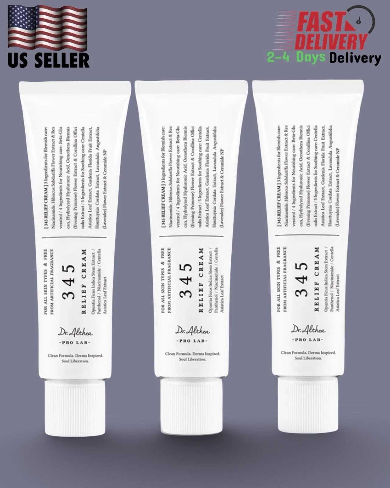 [3 PACK] Dr. Althea 345 Relief Daily Face Moisturizer Cream 50ml 1.69 fl oz
Opens in a new window or