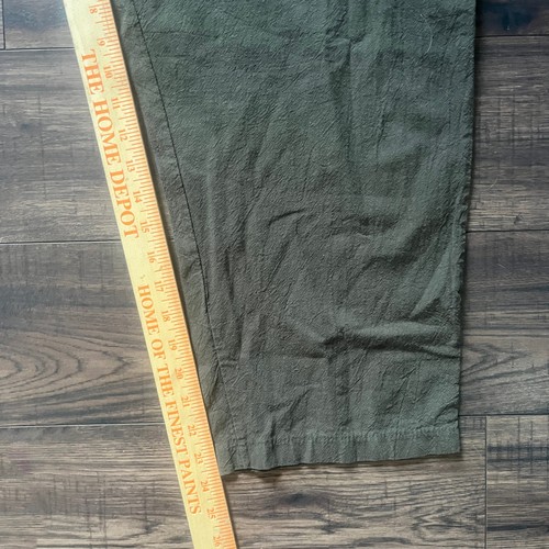 Damen Jumpsuit Utility Strampler Hose Ärmellos Gr. 2XL XXL Olivgrün Seide - Bild 4 von 6