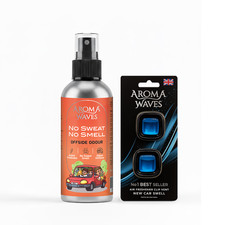 Aroma Waves Jasmine Wings Sports Gym Kit Shoes Car & Home Odour Freshener Spray