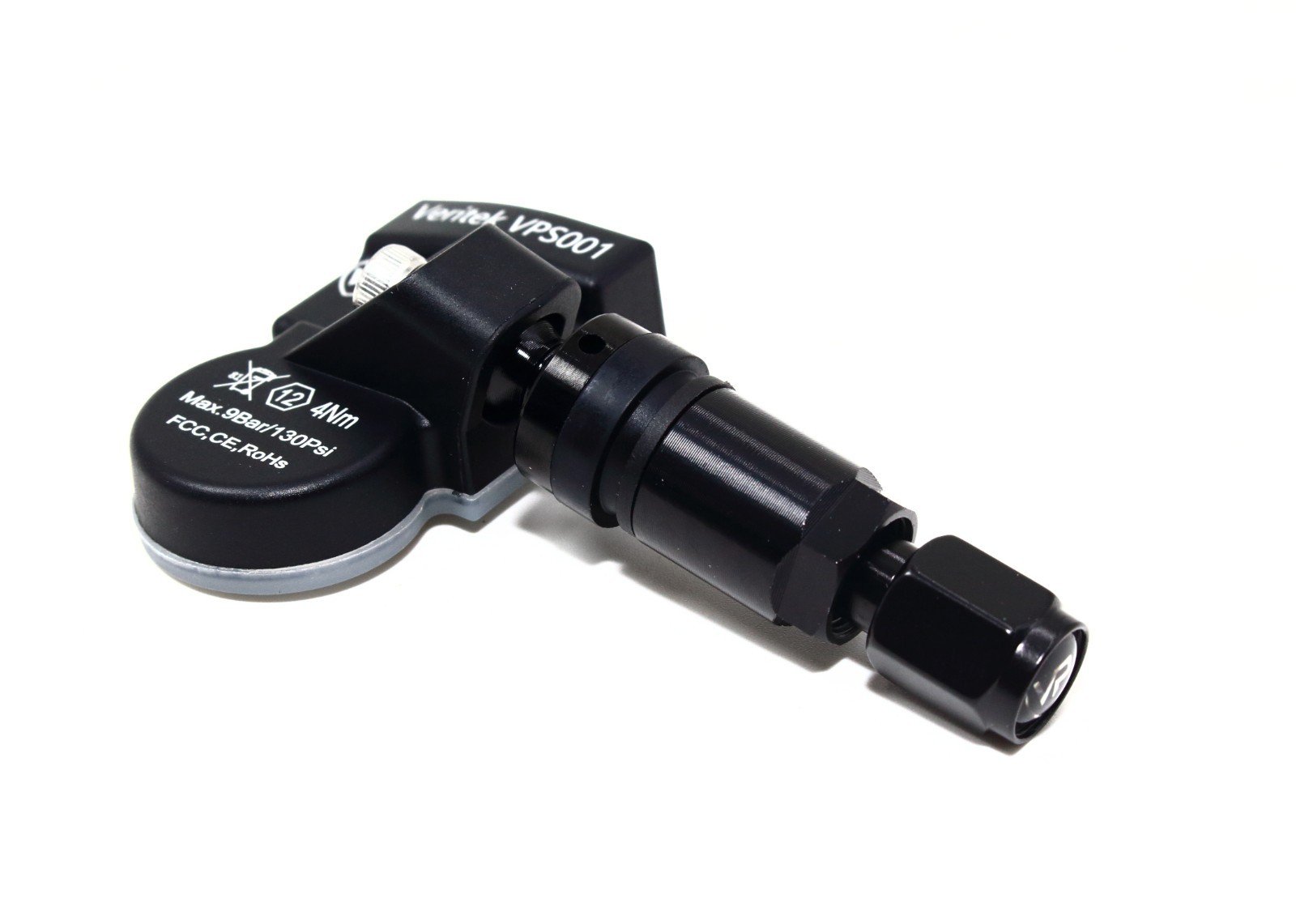4 2017-2023 TPMS Tire Pressure Sensor for Maserati Levante Gloss Black Valve VP