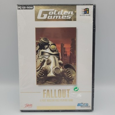 Fallout Original Golden Games PC CD-ROM Neu Sealed Rollenspiel Sammler
