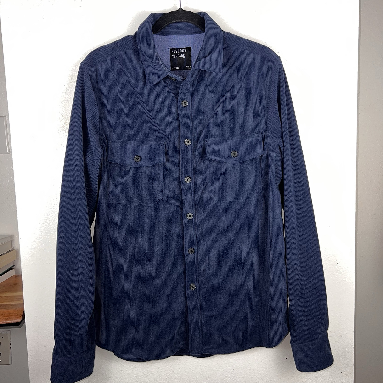 Reverse Threads Pathway Men’s Size Medium Corduro… - image 1