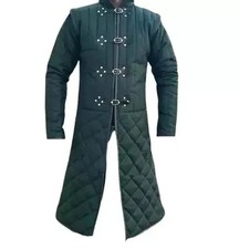Medieval Gambeson ,Thick Padded Gambeson, buhurt costume handmade sca gambeson 1
