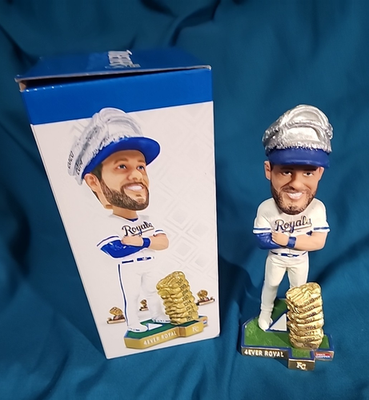 Kansas City Royals Alex Gordon Gold Glove Bobblehead NIB Gordo #4