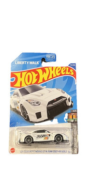 Hot Wheels Liberty Walk Nissan GTR R35 White Brand New Sealed