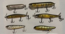 Lot of 6 JDM Fishing Lures O.S.P. Daiwa Megabass Gan Craft – Used Excellent