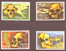 KENYA - 1982 -  ORIGINS OF MANKIND   - MINT NEVER HINGER  - REFER ALL SCANS