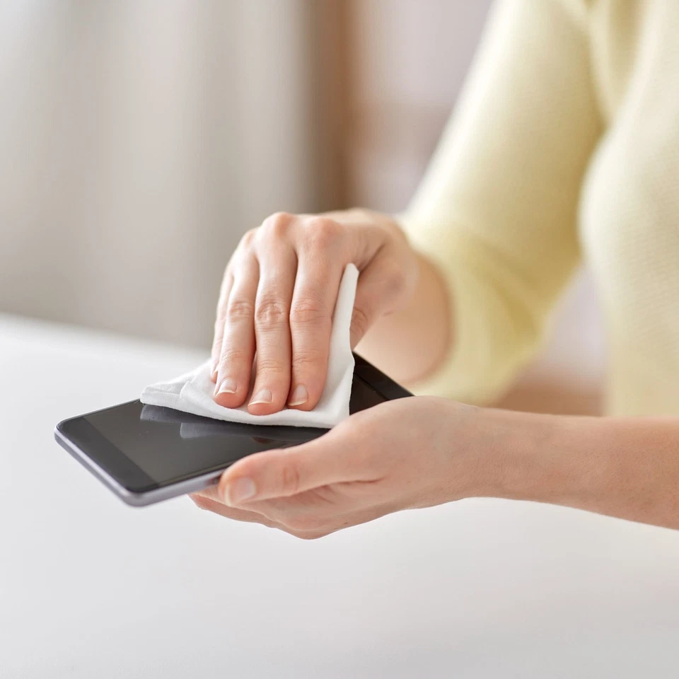 Laser 3PK Screen Cleaning Wipes 100pk Alcohol Free Safe for TVs Phones Tablets - Image 2 of 4