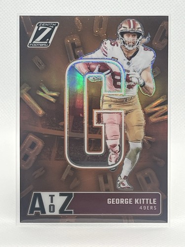 George Kittle [Orange] #7 2024 Panini Zenith A to Z card