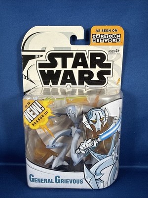 Hasbro Star Wars Animated Clone Wars General Grievous Cartoon Network New 2005