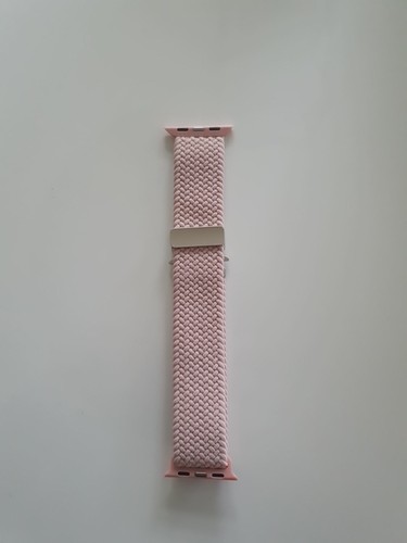 Apple Watch pleciony pasek 38/40/41/42mm jasnoróżowy - Zdjęcie 4 z 6