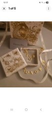 Dior Revolution Necklace And Bracelet Set  - Gold Tone & Silver Crystal - Boxed