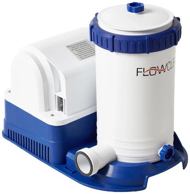 Pump 2500 GPH Multi Flowclear Model 58392E Bestway Filter Gallon