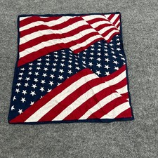 Hobby Lobby Bandana Unisex OS American Flag Stars Stripes Cotton Patriotic Scarf