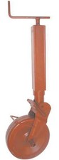 St&uuml;tzrad mit Stahlblechrad 1000 kg St&uuml;tzlast 300 mm Spindelhub Anh&auml;nger Trecker