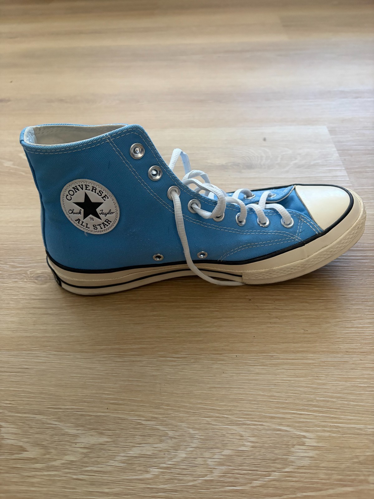 Converse Chuck Taylor University Blue High Unisex Shoes Men's 8.5 Women's 10.5 thumbnail 6