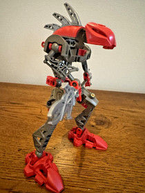 LEGO Bionicle - 8592 Rahkshi Turahk - Complete - Includes Kraata Worm