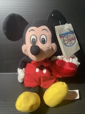 8 Inch Valentines, Mickey Mouse Beanbag Disney Store Combined Shipping