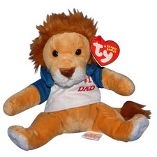 Ty Beanie Baby My Dad Lion - MWMT (Lion 2006) Fathers Day