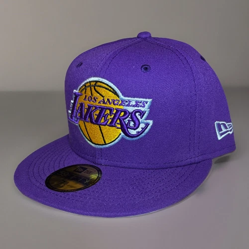 New Era LA Lakers 59Fifty Fitted Cap with Cloud Under Size 7 1/2” RARE EDITION