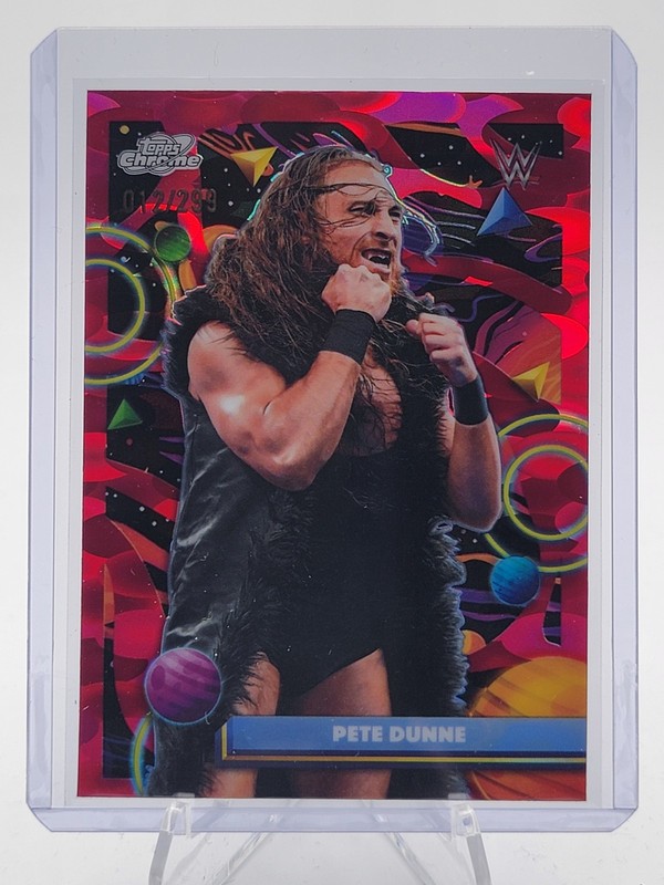 PETE DUNNE 2026 TOPPS COSMIC CHROME WWE MAGENTA COSMOS /299 #23 RAW Q2091